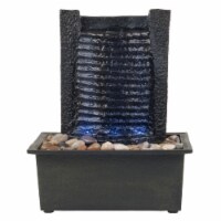 Pure Garden 50-141 Indoor Water Fountain with LED Lights