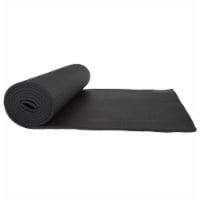 Wakeman Fitness Yoga Mat 71 X24 Double Sided Non Slip Black Lightweight Portable 1 unit Mariano s