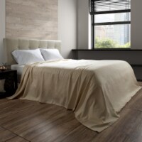 Cotton Blanket, Soft Breathable 100 Percent Cotton Twin Blanket for Comfort and Warmth By