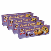 Little Debbie Raisin Crème Pies, 10.15 oz Per Box, 8 Count Per Box, 4 Boxes