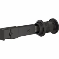 National V1045 Matte Black Barn Door Lock N700150