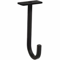 National 2647 5 In. Black Steel Long Ceiling Plant Hook N275-510