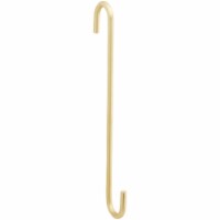 National 2649 8 In. Brushed Gold Steel Modern Large S-Hook Plant Hanger N275-518