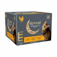 Reveal Grain Free Chicken Selection in Broth Wet Cat Food