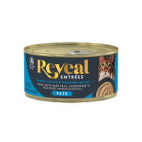 Reveal Entrees Pate Tuna Fillet With Mackerel Recipe in Broth Adult Wet Cat Food Perspective: Main