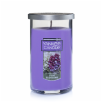 Yankee Candle Pillar Jar Candle Lilac Blossoms Perspective: Main