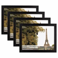 Studio Decor Home Collection 24 x 18'' Hanging Picture Frame, Black (4 Pack)