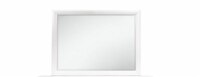 Global Furniture USA Jordyn White Textured Mirror