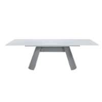 Dining Table  White And Grey