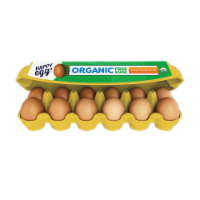 Happy Egg Co.® Free Range Large Brown Organic Eggs