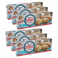Little Debbie Glazed Donut Sticks, 6 Boxes, 36 Individually Wrapped Sweet Glaze Donuts