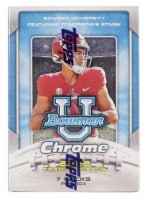 Topps 2022 NFL Bowman Chrome University Football Value Box Sports Trading Cards