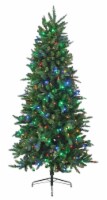 Holiday Wonderland Southern Spruce Artificial Christmas Tree, 400 LED RGB Lights, 7'