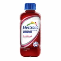Electrolit Premium Hydration Fruit Punch Sports Drink Bottle Perspective: Main