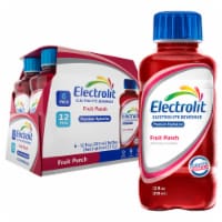 Electrolit Premium Hydration Fruit Punch Sports Drink Multipack Bottles Perspective: Main