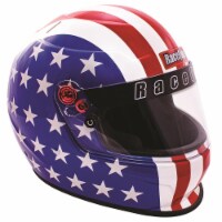 Racequip 276125 America PRO20 Full Face Snell Helmet, Gloss - Large