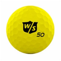 Wilson Staff Fifty Elite Golf Balls - Yellow