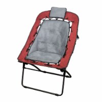 Foldable rectangular air mesh outdoor deals bungee chair