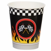 Buyseasons 258144 9 oz Racecar Racing Party Paper Cups - Size 8