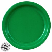 Birth5000 258938 Dinner Plate, Green - 8 Piece