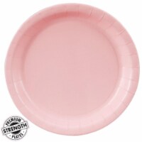 Birthday Express 263547 Dinner Plates, Classic Pink - Size 48