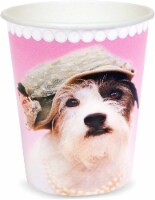 Buyseasons 263869 9 oz Rachael Hale Glamour Dogs Paper Cups - Size 48