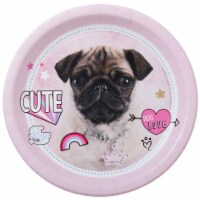 BuySeasons 264126 Rachael Hale Dog Love Dinner Plates - 8 Piece