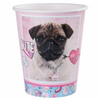 BuySeasons 265028 9 oz Rachael Hale Dog Love Paper Cups - 16 Piece