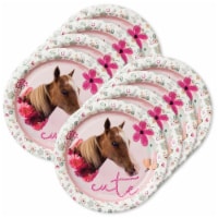 BirthdayExpress 305036 Rachael Hale Beautiful Dessert Plates - 24 Piece