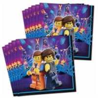 BuySeasons 309328 Lego Movie 2 Lunch Napkin - 48 Piece