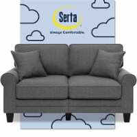 Serta Copenhagen 61  Loveseat in Gray