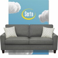 Serta at Home Astoria 78  Deep Seating Sofa in Dark Gray