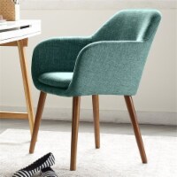 Elle Decor Roux Arm Chair in French Turquoise
