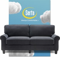 Serta Copenhagen 61  Loveseat in Charcoal