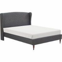 Finch Elmhurst Wing Bed Frame Queen Size Grey