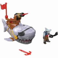 Fisher-Price Imaginext Mega Mouth Shark Chomping Pirate Sea Boat