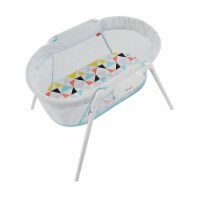 Fisher Price Portable Vibrating Stow n Go Baby Bassinet with