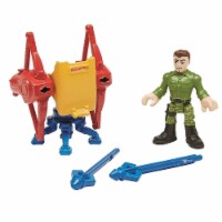 Imaginext Wonder Woman Steve Trevor & Island Defense Fisher-Price Figures