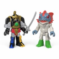 Fisher-Price Imaginext Power Rangers Thunder Megazord & Pirantishead Action Figures