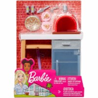 barbie donut floaty playset