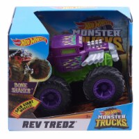 Hot Wheels Monster Trucks - Rev Tredz Bone Shaker Vehicle Perspective: Main