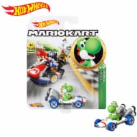 Mattel® Hot Wheels® Mario Kart™ Yoshi B-Dasher Toy Vehicle Perspective: Main