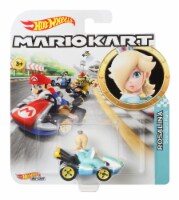 Mattel® Hot Wheels® Mario Kart™ Rosalina Standard Kart Toy Vehicle Perspective: Main