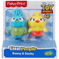 Fisher-Price® Little People Bunny & Ducky Toy Story Action Figures Perspective: Main