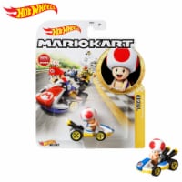 Mattel® Hot Wheels® Mario Kart™ Toad Standard Kart Vehicle Perspective: Main