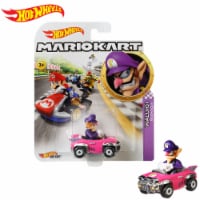 Mattel® Hot Wheels® Mario Kart™  Waluigi Badwagon Play Vehicle Perspective: Main