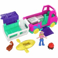 Pollyville Transforming Camper Van with Play Areas Micro Doll Accessories Perspective: Main
