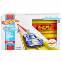 hot wheels track builder 2 lane launcher