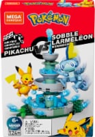 Mega Construx Pokemon Pikachu vs Sobbel Construction Set with character  figures, Building Toys for Kids (124 Pieces)