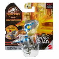 Mattel Jurassic World Snap Squad™ Velociraptor Blue Dinosaur Figure Perspective: Main